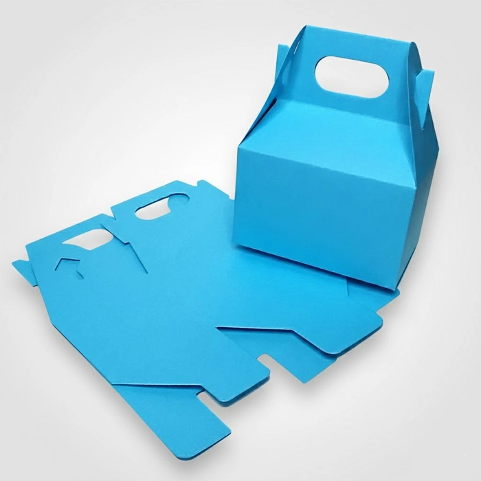 Custom Blue Gable Boxes