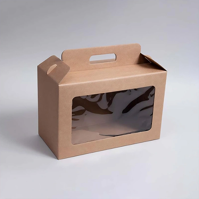 Custom Printed Gable Box with Window