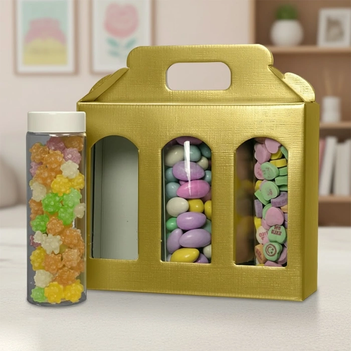 Gable Boxes with Cello Window