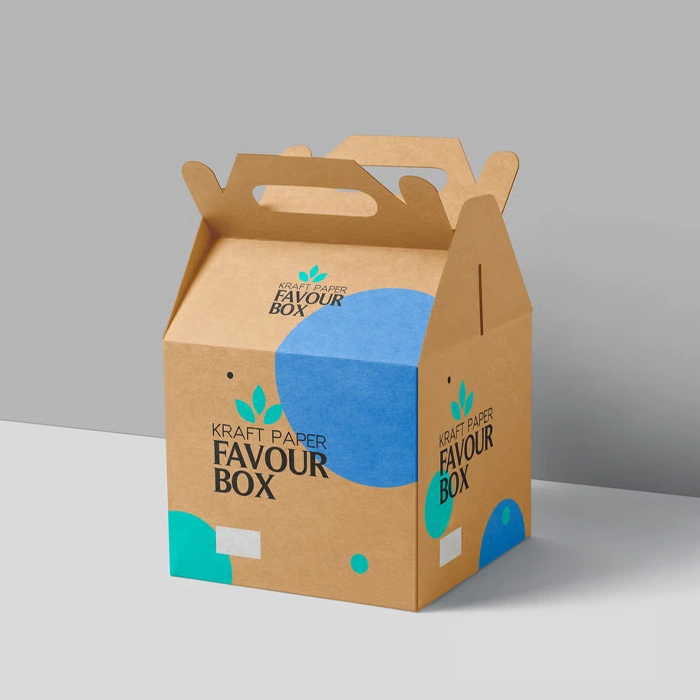 Kraft Paper Gable Box