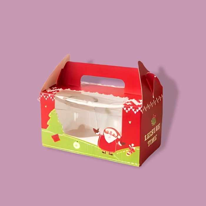 Matte Colored Gable Gift Boxes